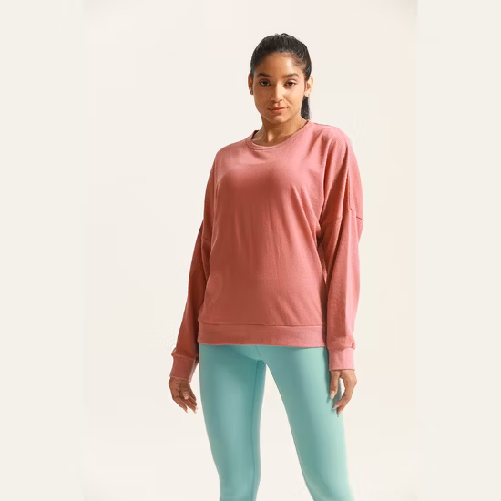 Custom Long Sleeve Sweatshirts Hoody Pullover Women Top Hoodies