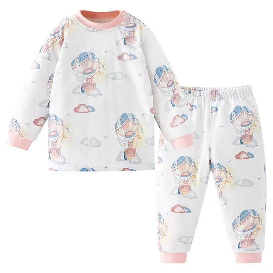 Baby Products Customizable Baby Clothes Full Cotton Thermal Sleepwear Kids Wear 