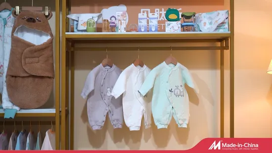 Newborn Custom Viscose Spandex Fabric Infant Sleepwear 0