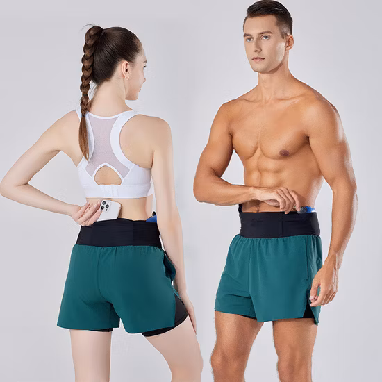 Xsunwing 2022 Women Summer Short Pants Fashion Gym Wear Girl High Quality Ladies Sports Tennis Running Loose Shorts with Pocket