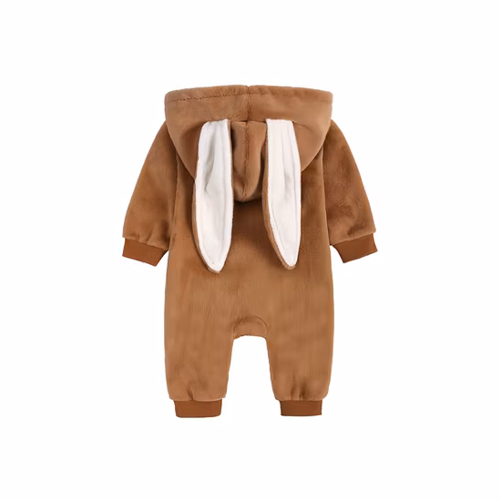 Animal Cosplay One Piece Rompers Christmas Halloween Baby Girl Costume Baby Boys′ Rompers Warm Pajamas Outdoor Romper